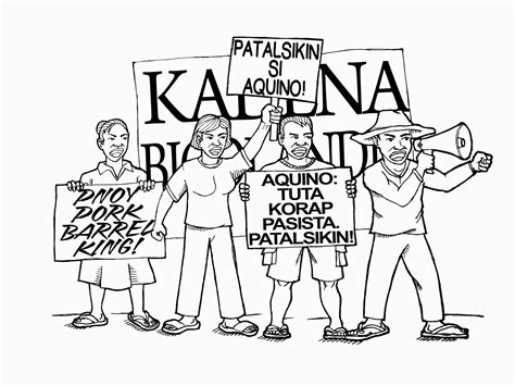 di maayos na lipunan drawing